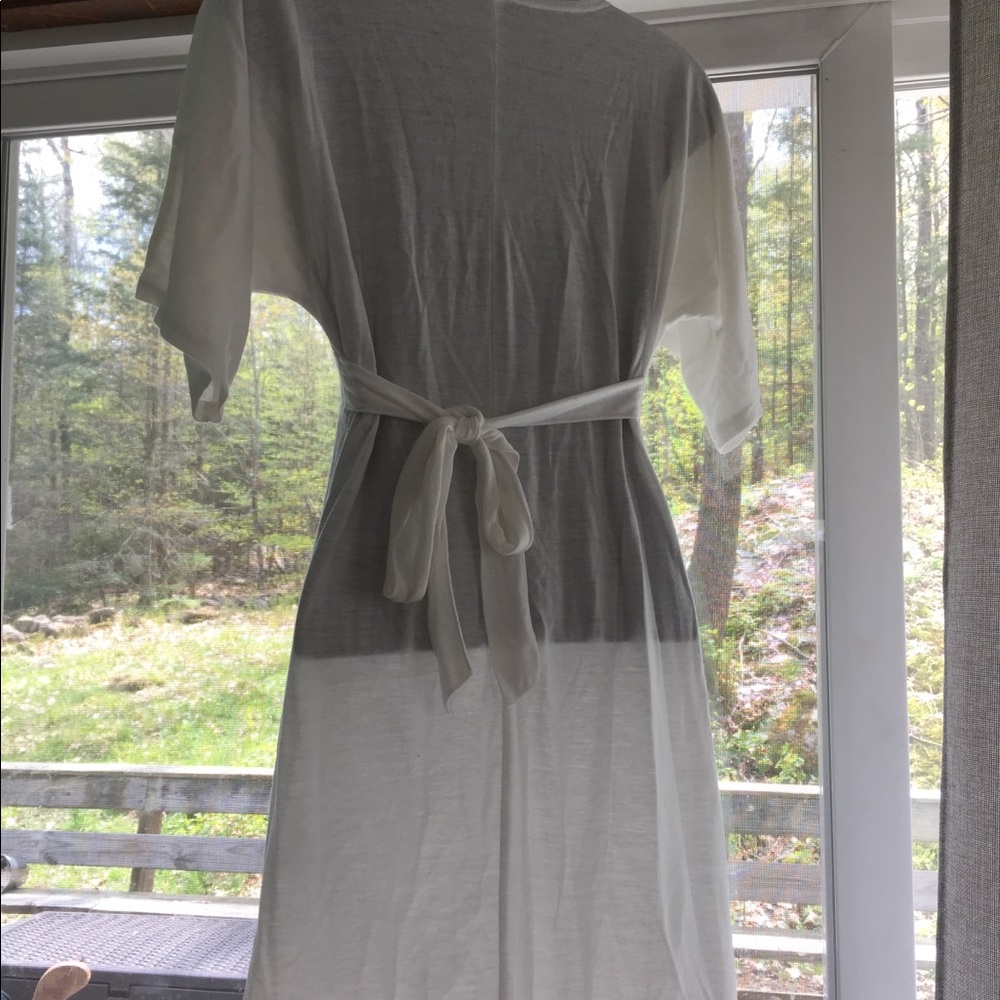 White BOHO dress/ tunic - Picture 4 of 8